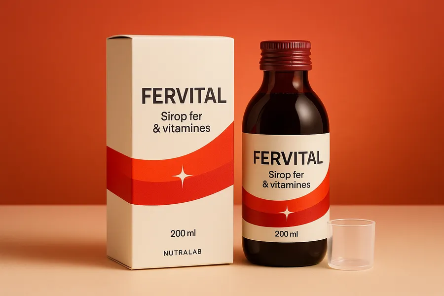 Boîte FERVITAL avec son flacon