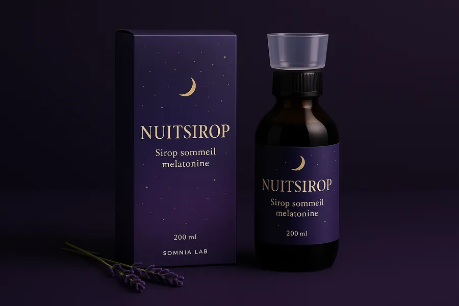 Boîte NUITSIROP avec son flacon