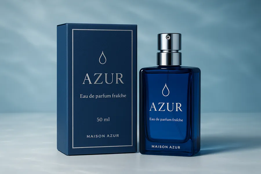 Boîte AZUR avec son flacon