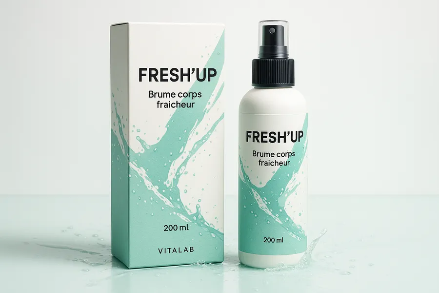 Boîte FRESH'UP avec son flacon